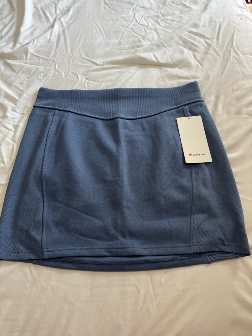 lululemon Scuba HR Mini Skirt - Oasis Blue